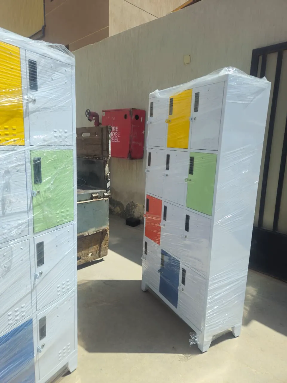 Ventilated Steel Locker for Better Airflow